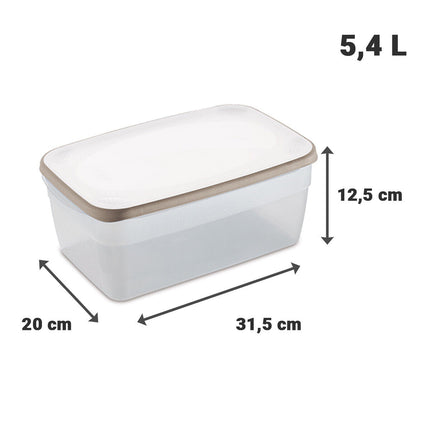 Contenitori Frigo Ermetici Per Alimenti Frigorifero Congelatore Micronde Grande