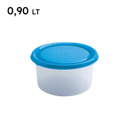 Belli & Forti Contenitori In Plastica Ermetico Per Frigorifero Microonde Rotondo 0,9/1,8/2,5 L