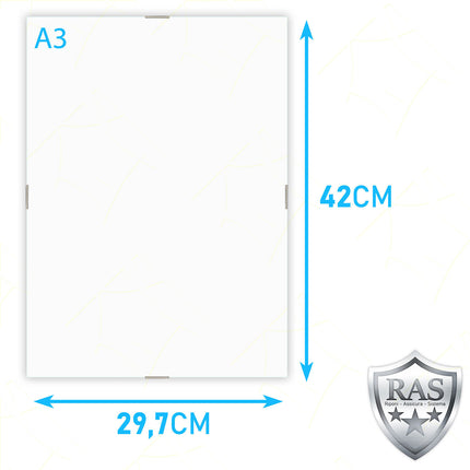 Sicignano Cornice Portafoto A Giorno Plexiglass Retro Mdf