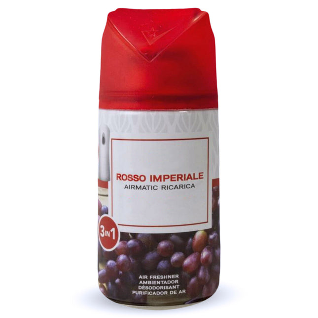 Irge Ricarica Deodorante Spray Per Ambiente 250Ml Durata 60G Rosso imperiale Irge