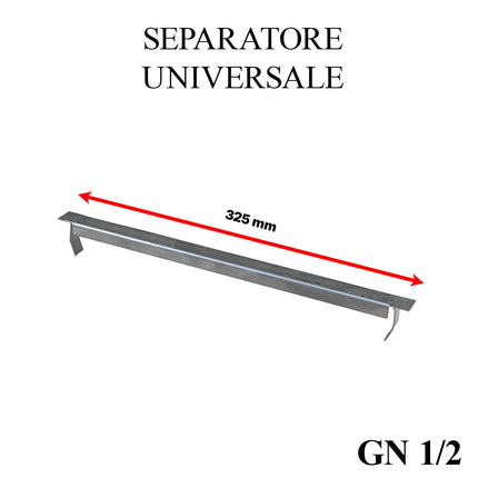 Gastronorm GN 1/3 Vaschette Acciaio Inox Bacinelle Contenitori Vassoio 325x176mm