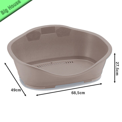 Lettino Per Cani In Polipropilene Atossico Resistente Sleeper 1 Pet Animali