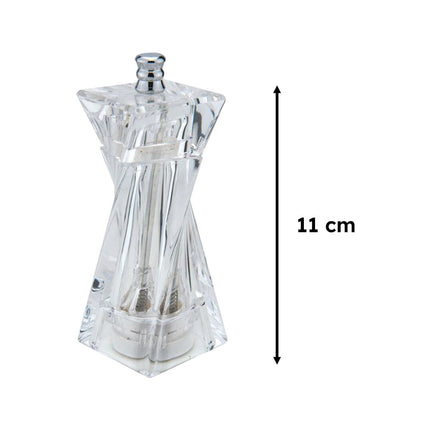 Ilsa Macinapepe Ilsa Trasparente Vogue Con Macina In Ceramica Macinasale Resistente 11h cm Ilsa