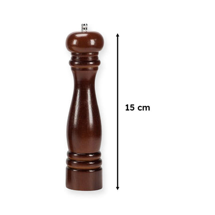 Ilsa Macinapepe In Legno Marrone Ilsa Macina In Ceramica Macinasale Resistente 15h cm Ilsa
