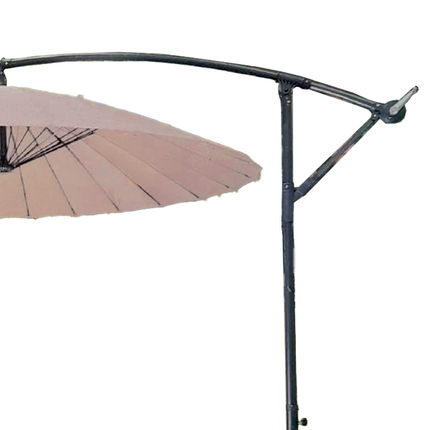 General Trade Ombrellone Da Giardino Con Braccio Palo Decentrato Stabile Base Croce X 2,7×2,7M