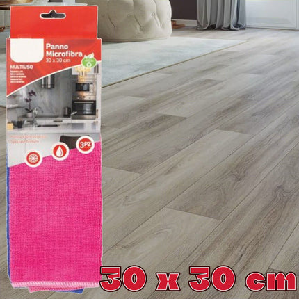 Irge Panni Microfibra Multiuso Adatti A Tutte Le Superfici 30x30 cm Irge