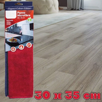 Irge Panni Microfibra Multiuso Adatti A Tutte Le Superfici 30x35 cm (Elegance) Irge