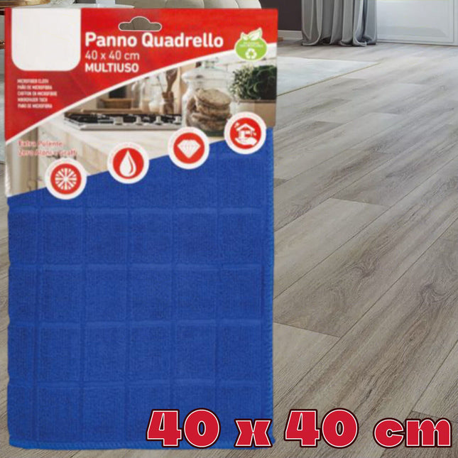 Irge Panno Quadrello Microfibra Multiuso Tutte Le Superfici 40x40 cm Irge