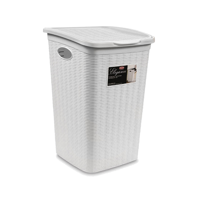 Stefanplast Portabiancheria Elegance Lt.36-50 Design Moderno Per Organizzare La Biancheria