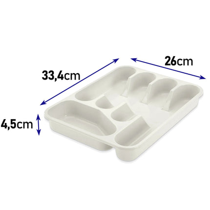 Portaposate Piccolo E Grande Per Cassetti - Vaschette Multi Scomparto Ordinate