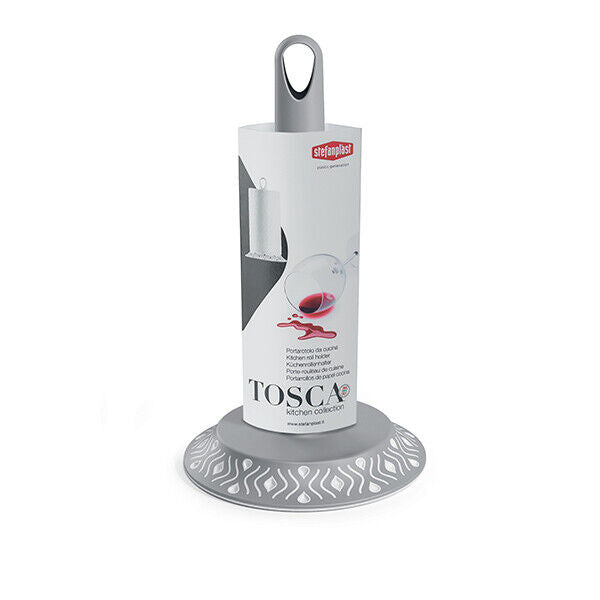 Stefanplast Portarotolo Da Cucina Tosca In Plastica Per Panno Carta Scottex Supporto Reggicarta Stefanplast