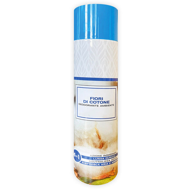 Irge Profumatore Spray Ambiente 300Ml 4 In 1 Fragranze Eleganti Per Casa Ufficio Auto Fiori di cotone Irge