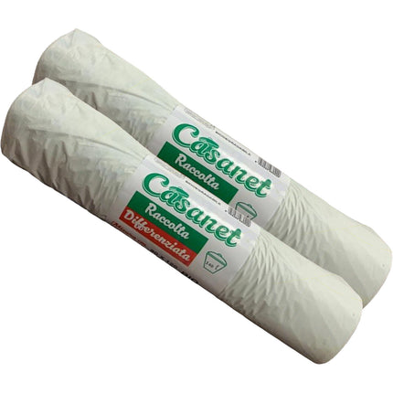 Sacchetti Immondizia 90x120cm Bio Compost 140Lt Mater-Bi per Rifiuti Organici