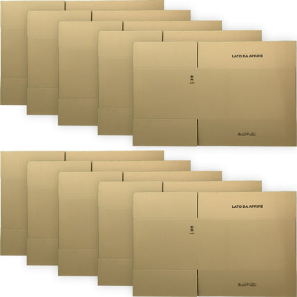 Scatole Cartone Ondulato Imballaggio Spedizioni Pacchi Onda Singola C 60x40x38h 20 Casalinghi Sicignano