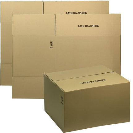 Scatole Cartone Ondulato Imballaggio Spedizioni Pacchi Onda Singola C 60x40x38h