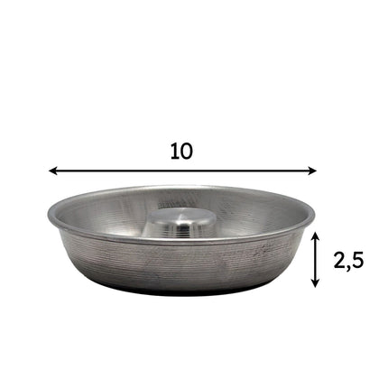 Liotti Set 3 Forme Savarè Alluminio Resistente Stampo Piccolo Professionale Per Dolci