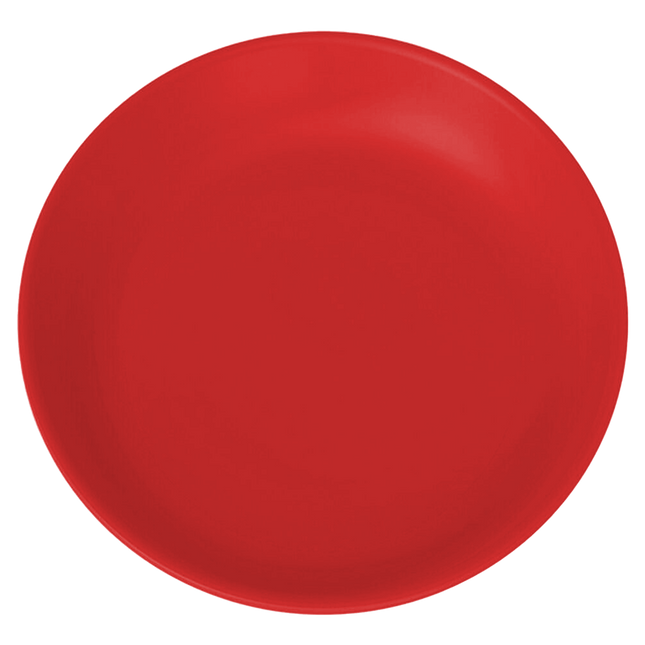 Goldplast Set 6 Piatti Fondi Colorati Grandi Ø 18 Cm Plastica Dura Riutilizzabili 500 Usi