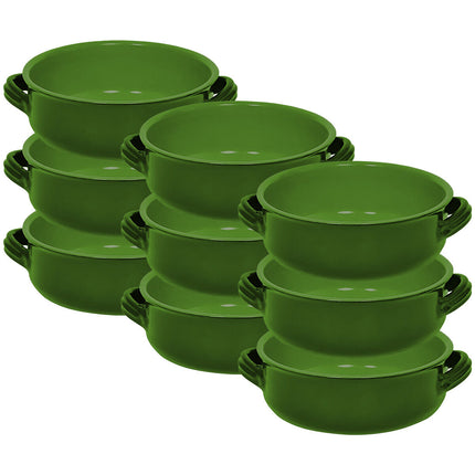 Benegiamo Set 9 Mini Tegami Terracotta Per Fornello Gas Forno Ø 8 Cm