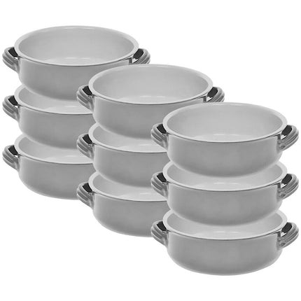 Benegiamo Set 9 Mini Tegami Terracotta Per Fornello Gas Forno Ø 8 Cm