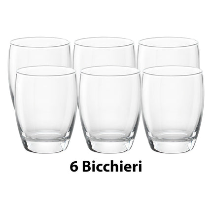 Set Bicchieri L'Eau 30 CL 3/6 Pz Eleganti per Acqua e Bibite Eleganti di Qualità