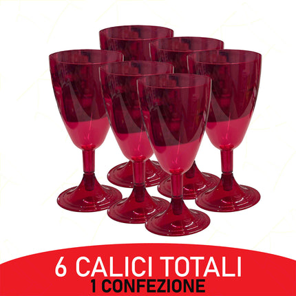 Happy Color Set Calici Flute 20Cl Plastica Salvaspazio Resistenti Lavabili 6-12-18-36 Pezzi Happy Color
