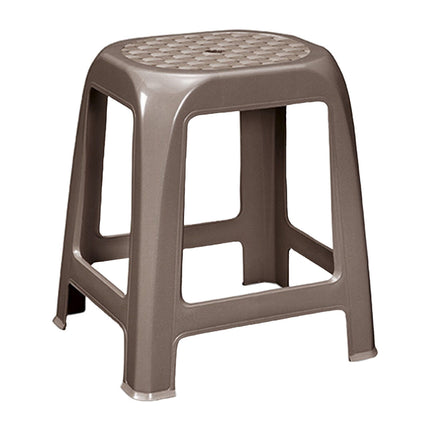 Sgabello Elfo Alto In Plastica Resistente Giardino Stanza Da Letto 41X35X46H Cm
