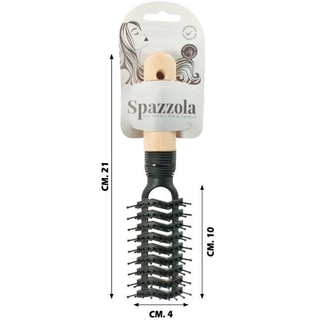 Irge Spazzola Per Capelli Sophie Setole Delicate Adatta A Tutti I Tipi Di Capelli Semicurva Irge