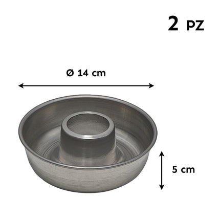 Liotti Stampo Forma Ciambella Con Cono Alto In Alluminio Resistente Per Torte Dolci