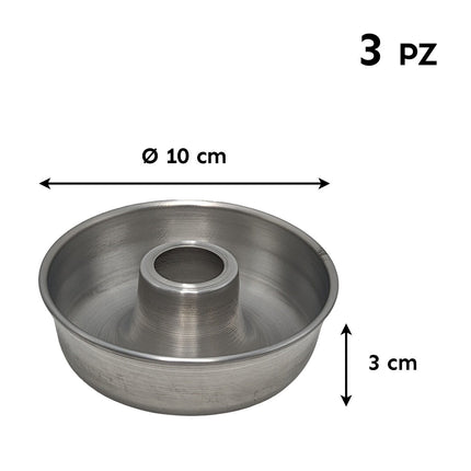 Liotti Stampo Forma Ciambella Con Cono Alto In Alluminio Resistente Per Torte Dolci