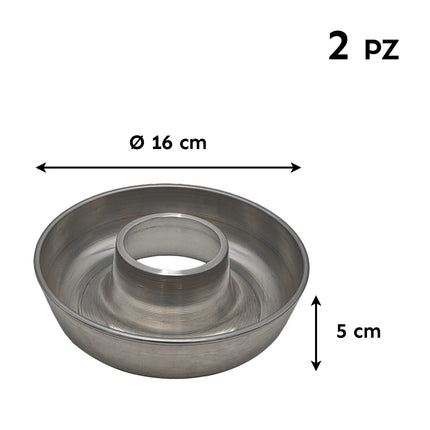 Liotti Stampo Forma Ciambella Con Cono Alto In Alluminio Resistente Per Torte Dolci