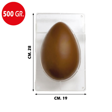 Decora Stampo Uova Cioccolato Policarbonato Professionale