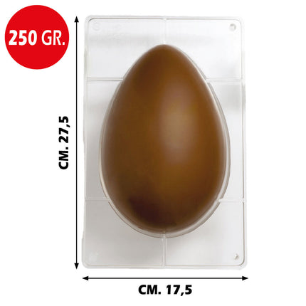 Decora Stampo Uova Cioccolato Policarbonato Professionale