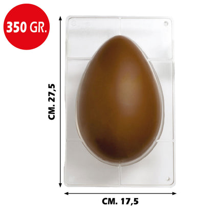 Decora Stampo Uova Cioccolato Policarbonato Professionale