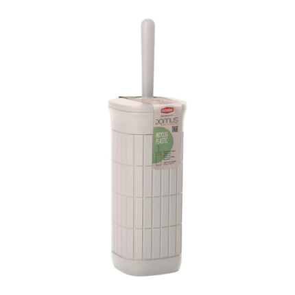 Stefanplast Scopettino Scopino per Water WC Bagno con Portascopino Domus Plastic Bianco Polvere Stefanplast