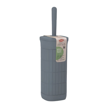 Stefanplast Scopettino Scopino per Water WC Bagno con Portascopino Domus Plastic Smoky Blue Stefanplast