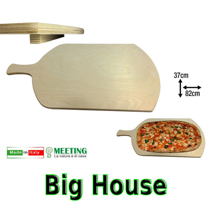 Tagliere Pizza Al Metro Rettangolare Tagliere Grande Meeting Legno Pizzeria