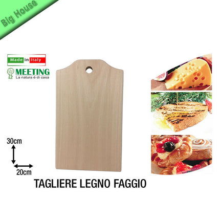 Tagliere Salumi E Formaggi Legno Di Faggio Meeting Pancetta Lardo Di Colonnata