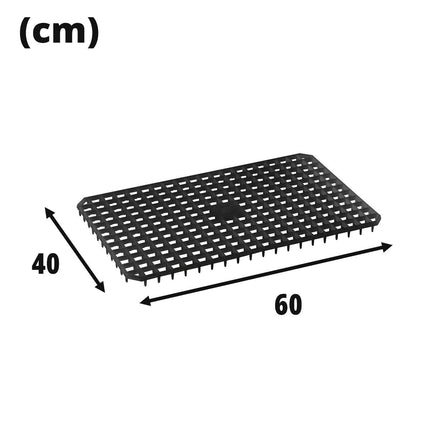 Giganplast Tappetino Salvastoviglie Antiscivolo Griglia Per Lavello Posate Piatti Bicchieri