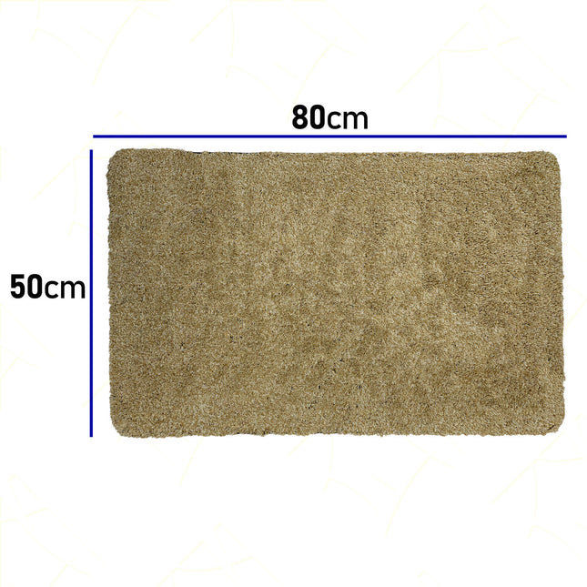 General Trade Tappeto Multiuso Assorbente Antiscivolo Cotone Poliestere Colori Assortiti CM.50x80 General Trade