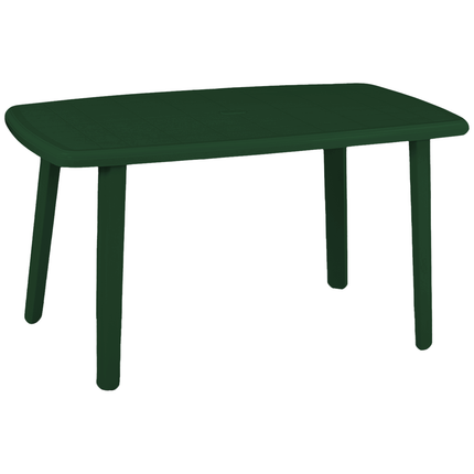 Bica Tavolo Plastica Grande Lungo Rettangolare Giardino Esterni 85×137×72H Cm Robusto