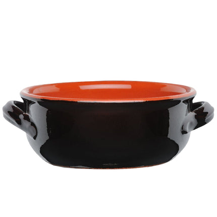 Tegamino Casseruola Terracotta per Fuoco Ciotola Pasta al Forno Ø 12 a 36 cm