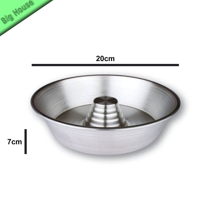 Liotti Tortiera Forma Stampo Ciambella Teglia Con Cono Chiuso Per Dolci Rustico Babà 20 X 7H Oggettistica Liotti