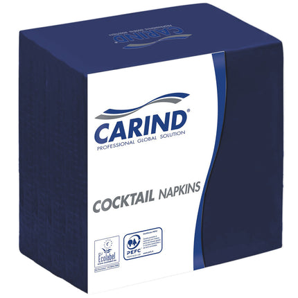 Carind Tovaglioli Cocktail: 100 Pezzi, 24X24Cm, 2 Veli, Colorati (Napkin)