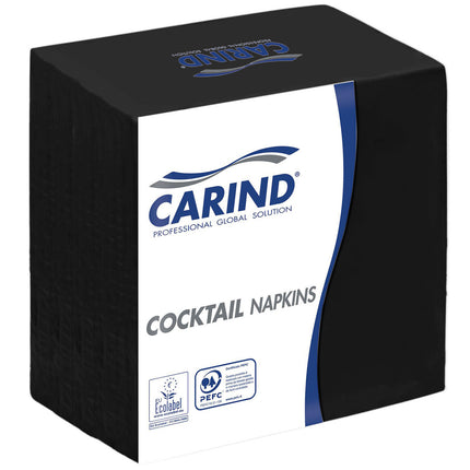 Carind Tovaglioli Cocktail: 100 Pezzi, 24X24Cm, 2 Veli, Colorati (Napkin)