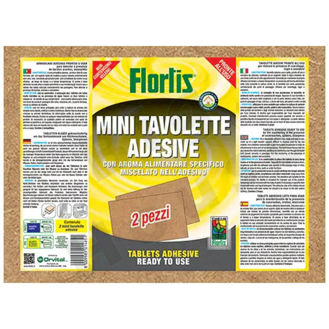 Flortis Trappole Per Topi Ratti E Scarafaggi Colla Topicida Insetticida Senza Veleno