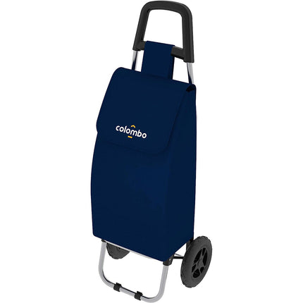 Colombo Trolley Portaspesa Grande 40L Zainetto Shopping Compere Borsa Spesa Con Ruote