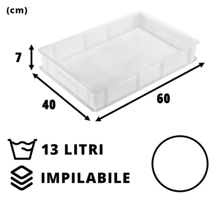 Giganplast Vaschette Contenitori Cassette Forate Per Frutta Verdura Pasta Fresca Congelare
