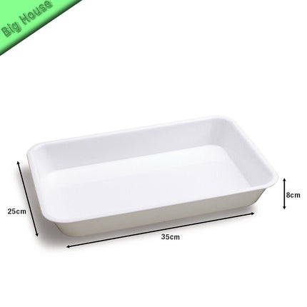 Belli & Forti Vassoio Vaschetta Catering Varie Misure Per Trasporto Esposizione Alimenti Feste 35X25X8h Belli & Forti