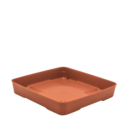 Vasi da Esterni Quadrati Grandi Fioriere da Giardino in Plastica con Sottovaso