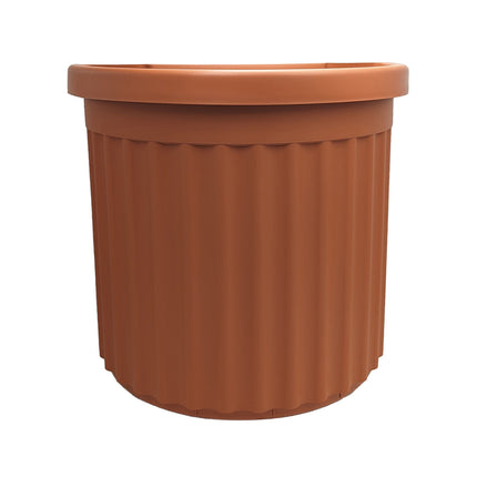 Bama Vaso Roma Tondo Con Sottovaso 35 Lt Resistente Per Esterni